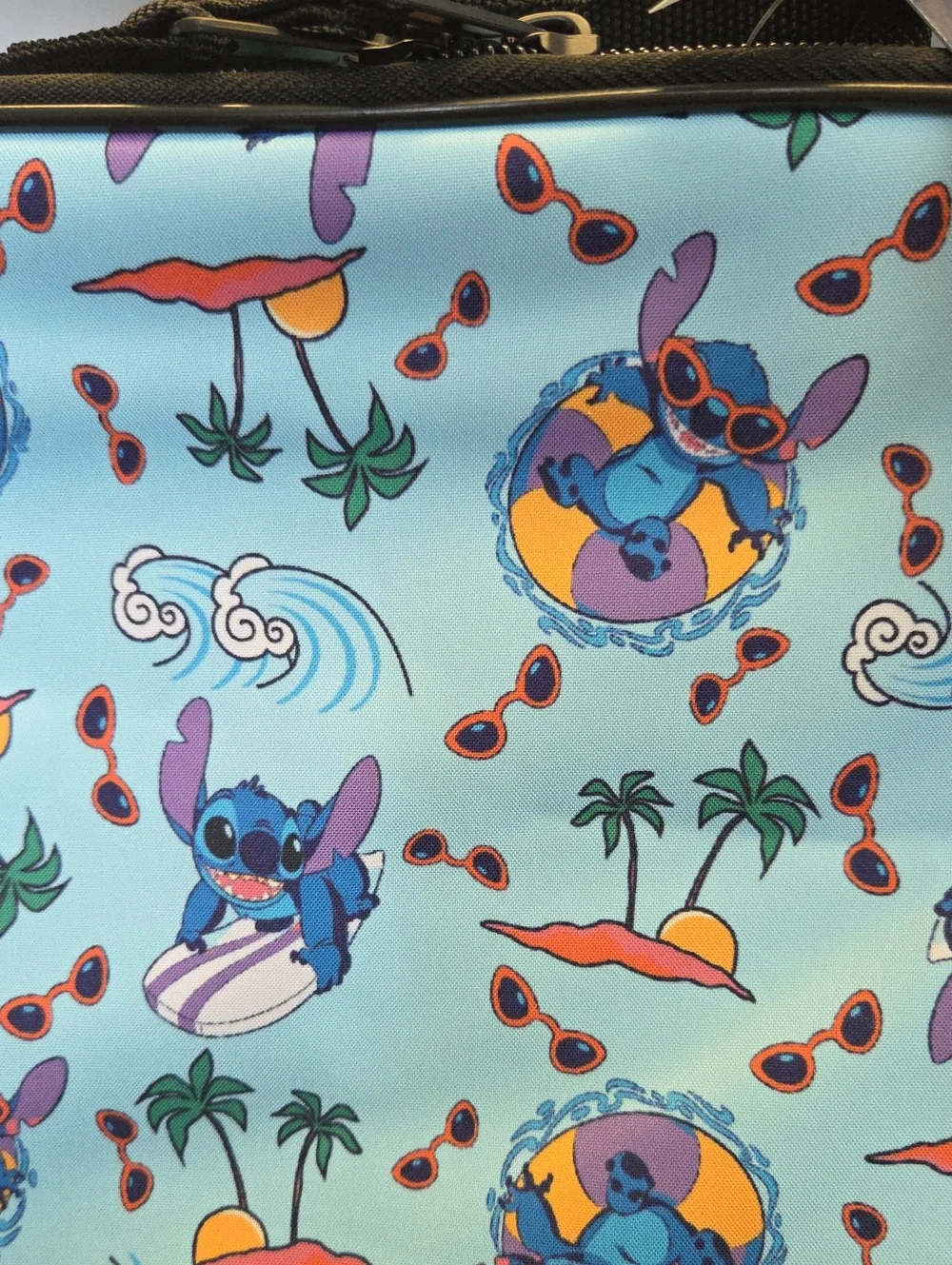 Disney's Stitch Backpack and lunch bag set--NWT-- Stitch character all over